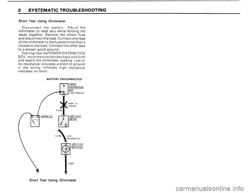 BMW 533i 1982 E28 Electrical Troubleshooting Manual 