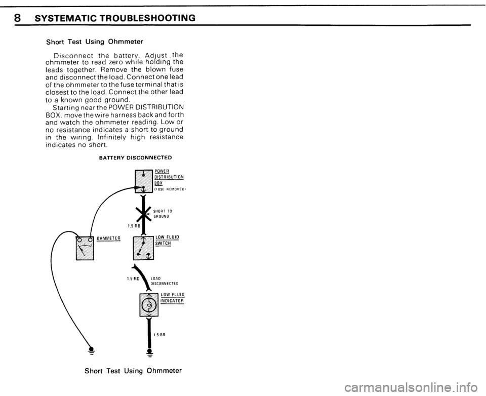 BMW 524TD 1985 E28 Electrical Troubleshooting Manual 