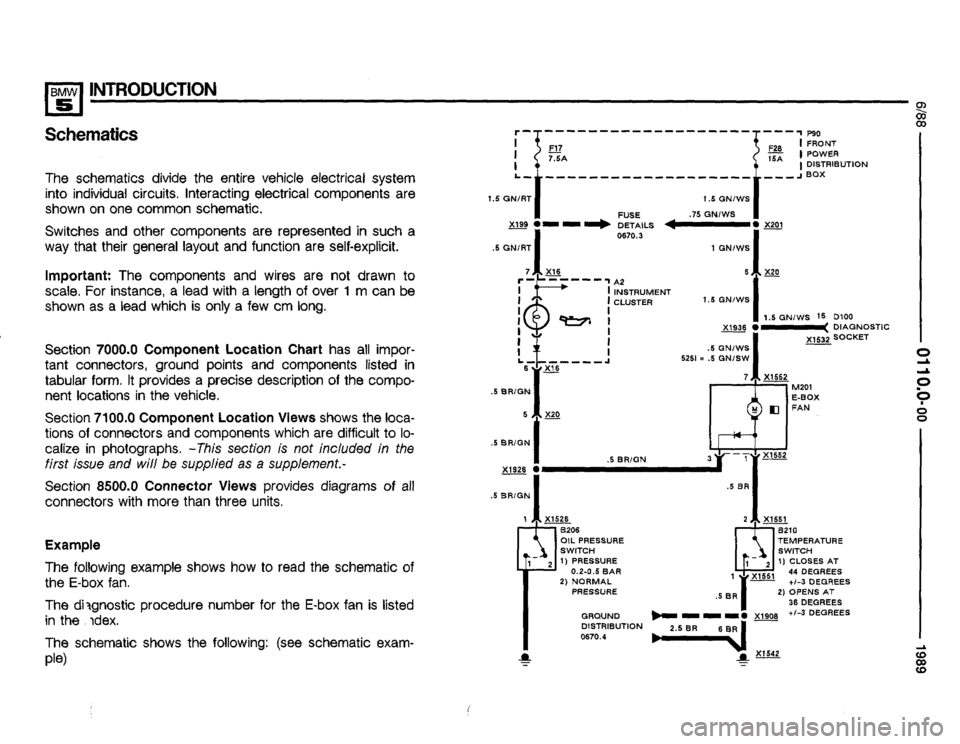 BMW 535i 1989 E34 Electrical Troubleshooting Manual 