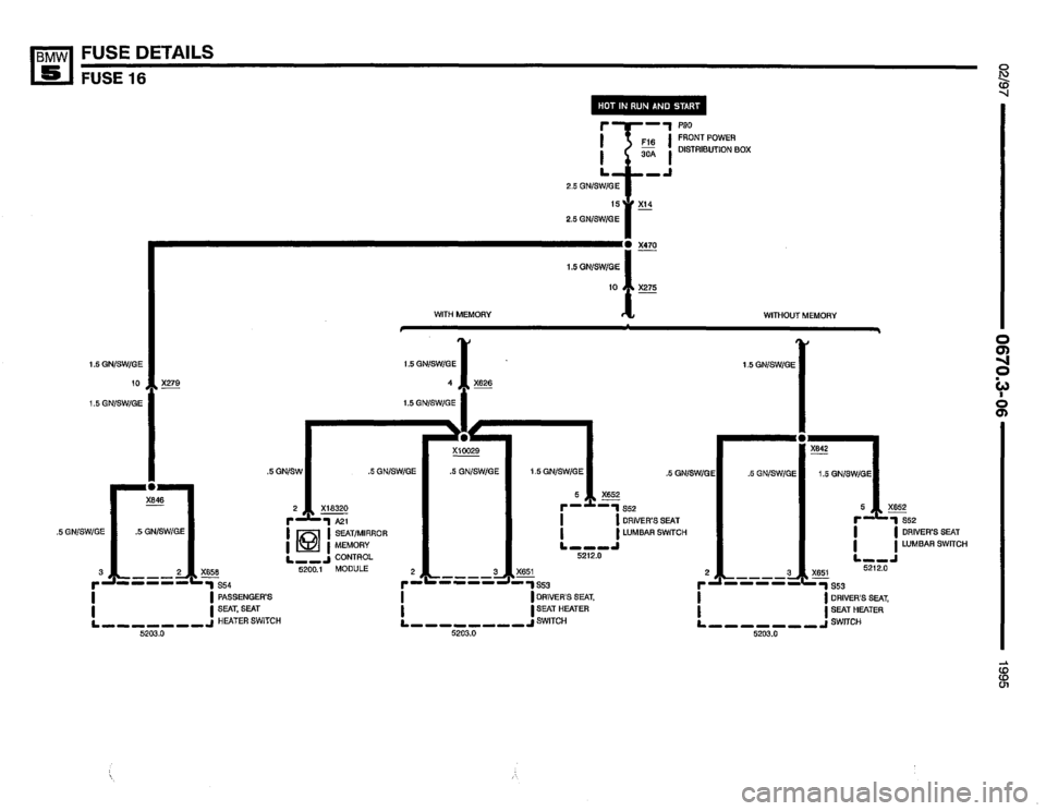 BMW 540i 1995 E34 Electrical Troubleshooting Manual 