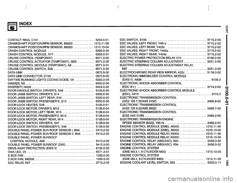 BMW 540i 1995 E34 Electrical Troubleshooting Manual 