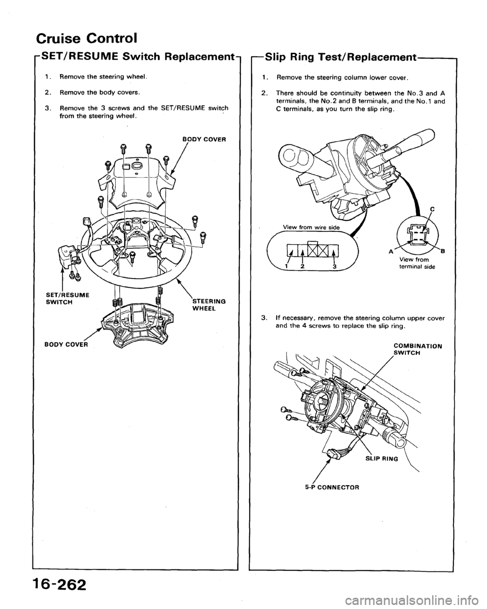 HONDA ACCORD 1992 CB / 4.G Workshop Manual 