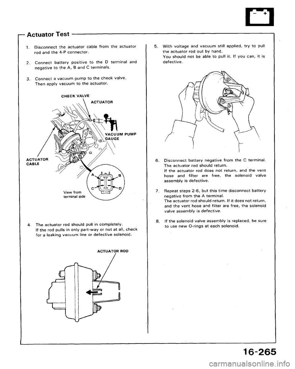 HONDA ACCORD 1993 CB / 4.G Workshop Manual 