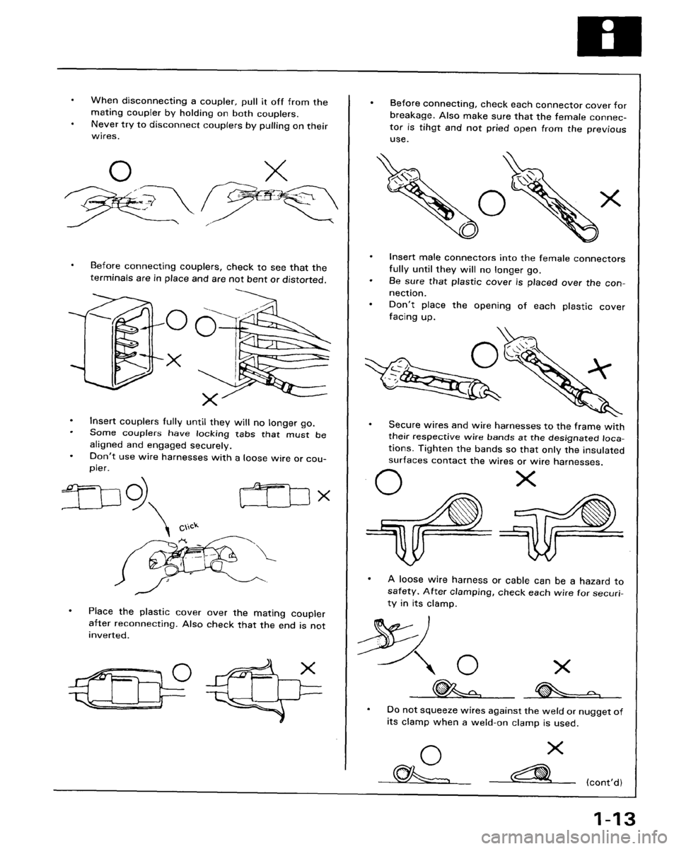 HONDA ACCORD 1986 CA / 3.G User Guide 