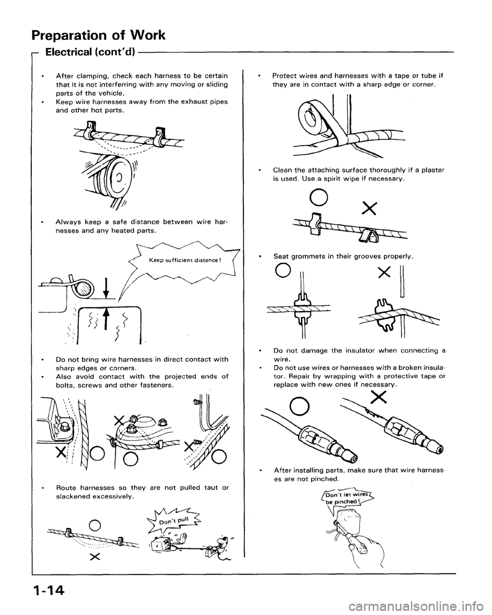 HONDA ACCORD 1986 CA / 3.G User Guide 