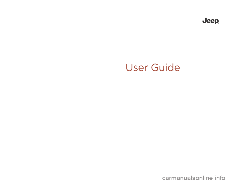 JEEP CHEROKEE 2014 KL / 5.G User Guide 