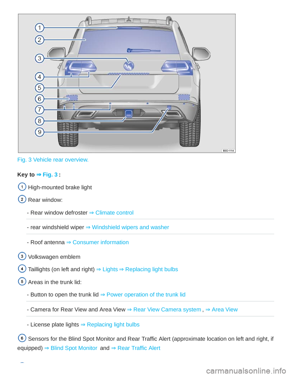 VOLKSWAGEN ATLAS 2020  Owners Manual 