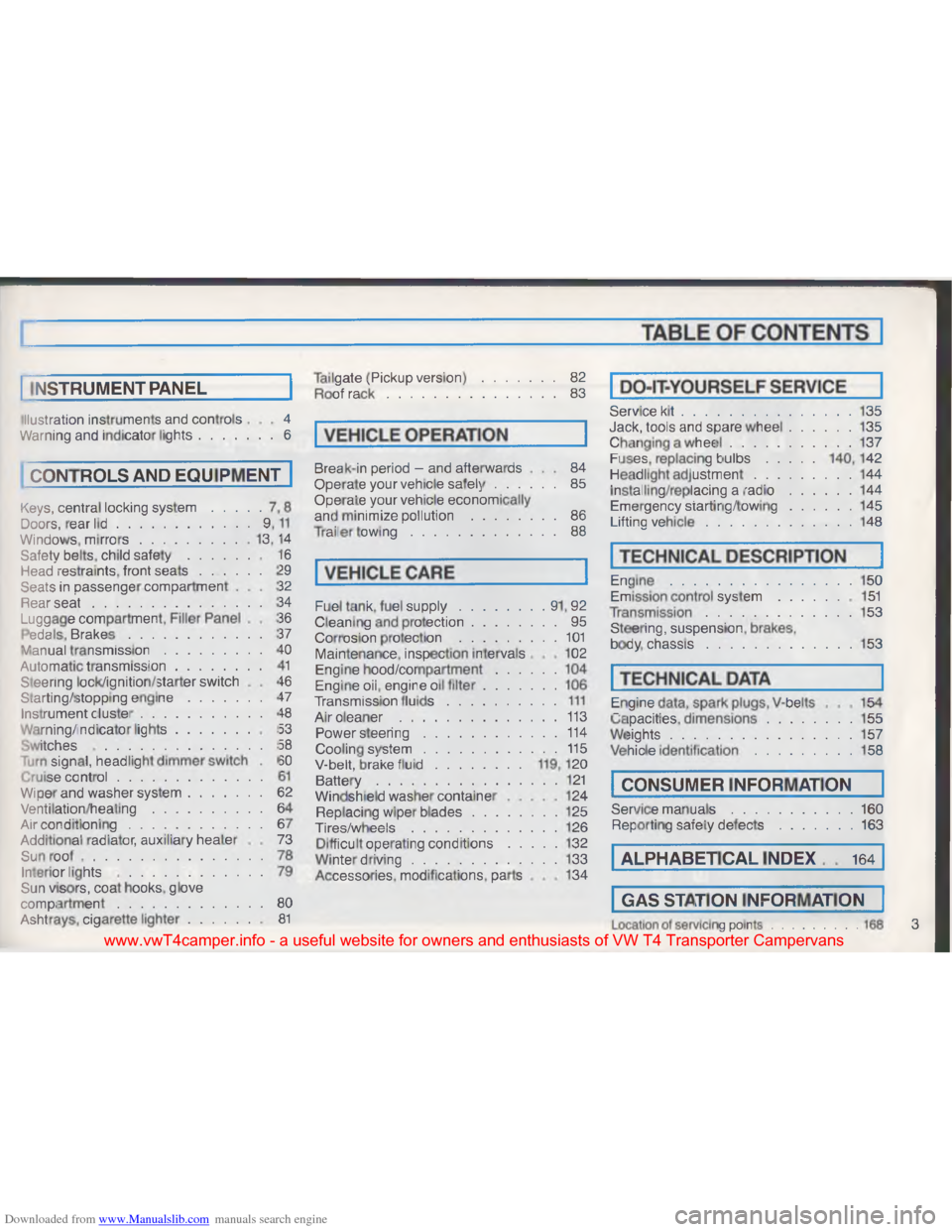 VOLKSWAGEN TRANSPORTER 1993 T4 / 4.G Owners Manual Downloaded from www.Manualslib.com manuals search engine 0
\002
\003
b \005
; \002\001
\007
\003\f
\001
" \007
\001
\007
H\016
\025
\b
\t
\f
\f \031
\007
\002 \013\017

\002

\005 \001\005
/&!\001 \03