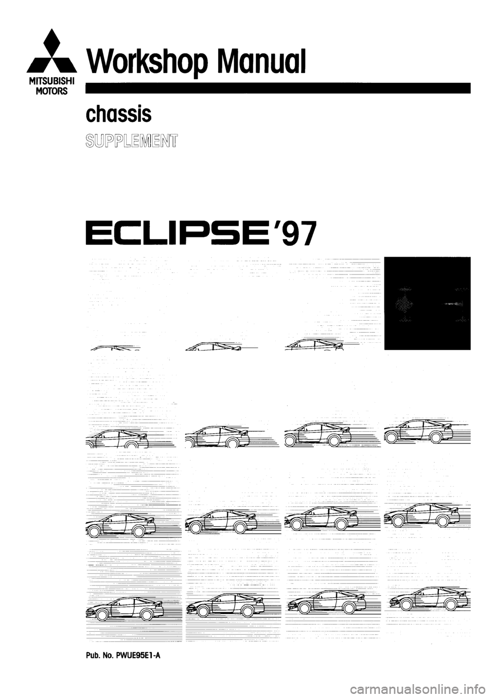 MITSUBISHI ECLIPSE 1997  Workshop Manual 