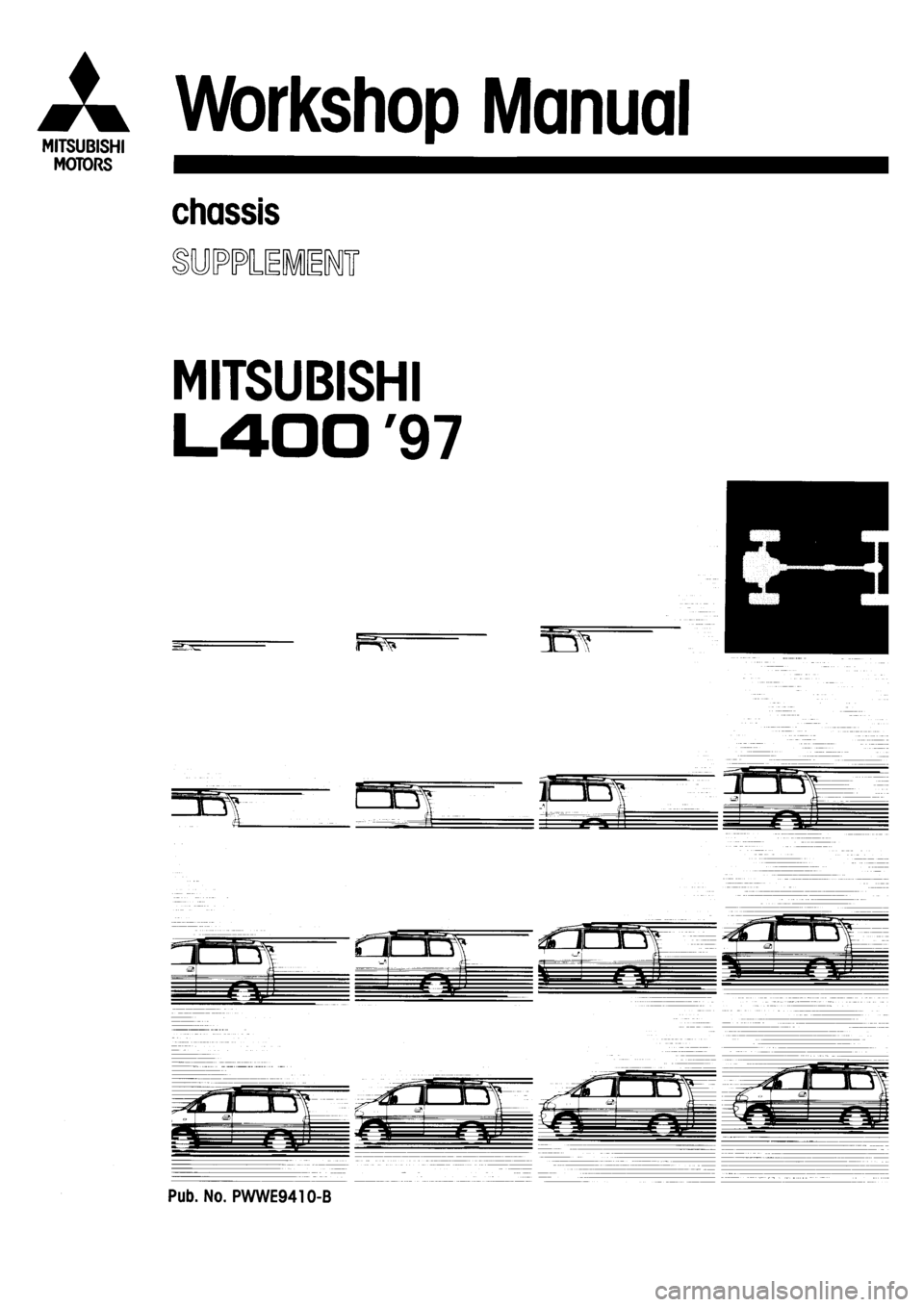 MITSUBISHI L400 1997  Workshop  Service Repair Manual 