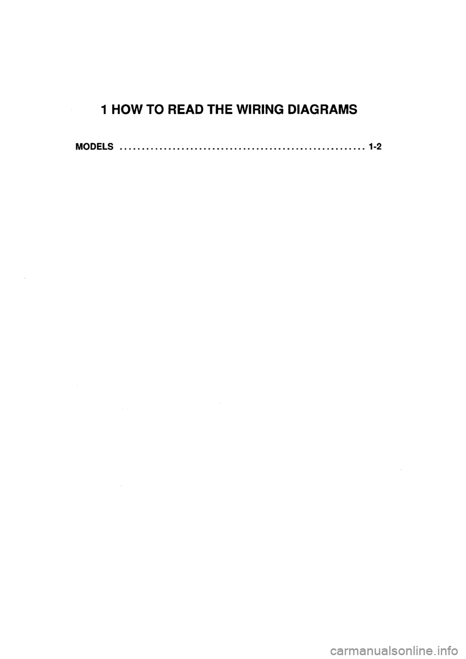 MITSUBISHI GALANT 1996 7.G Electrical Wiring Diagram User Guide 