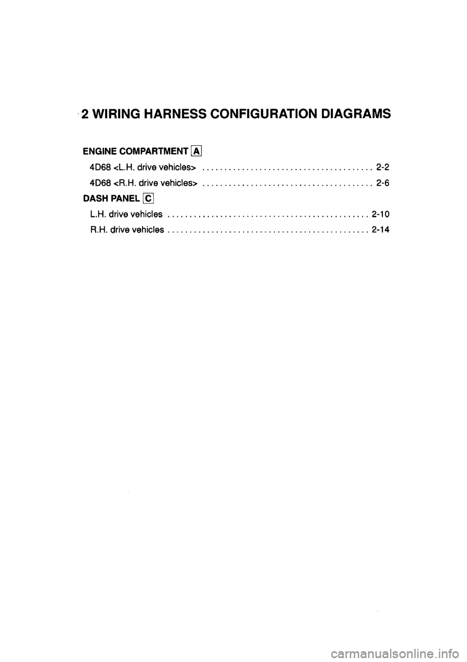 MITSUBISHI GALANT 1996 7.G Electrical Wiring Diagram User Guide 