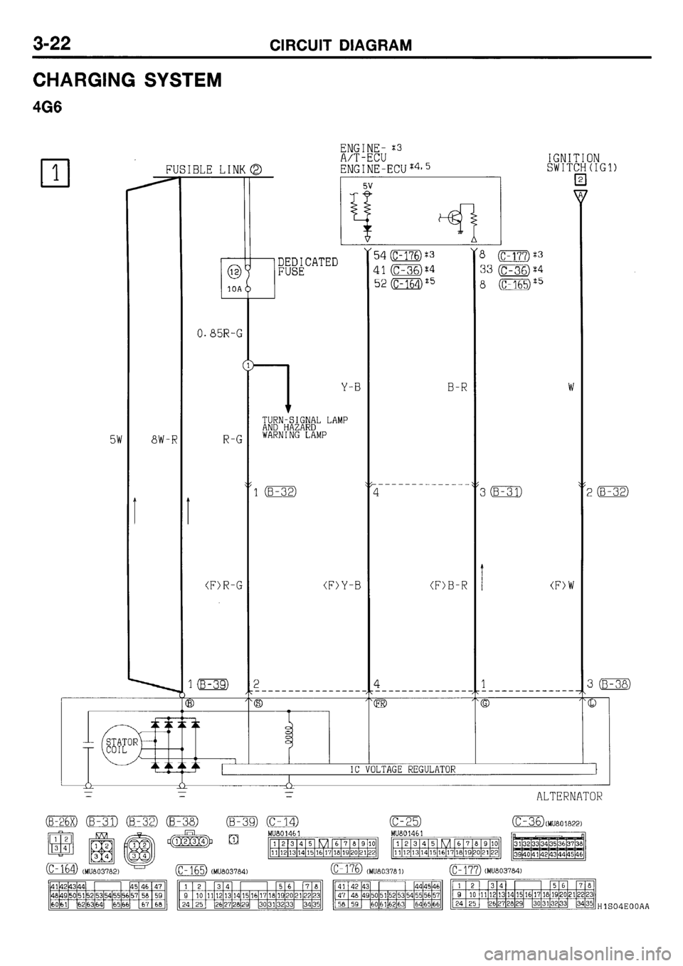 MITSUBISHI GALANT 2001 8.G Electrical Wiring Diagram Manual Online 