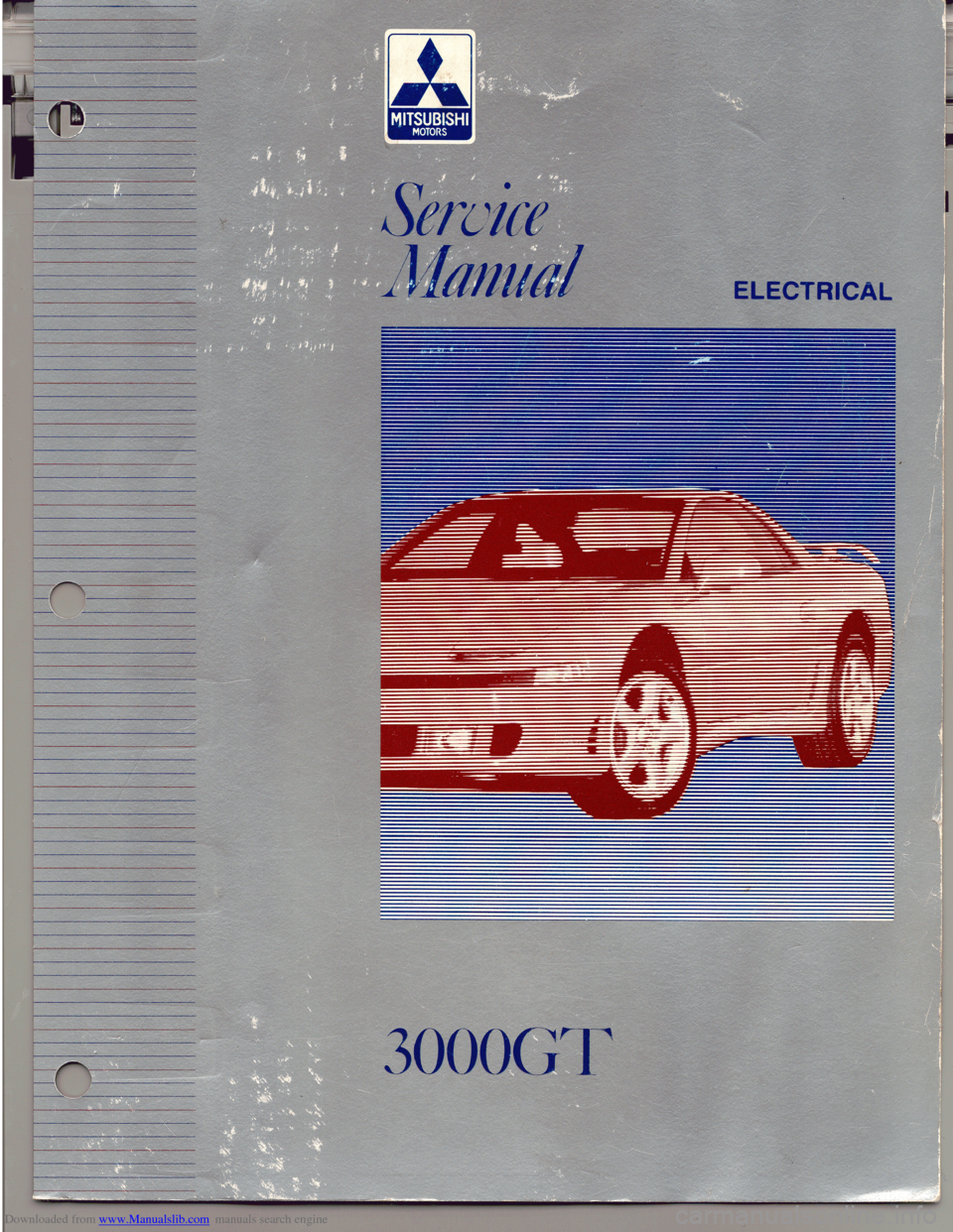 MITSUBISHI 3000GT 1992 2.G Workshop Manual 