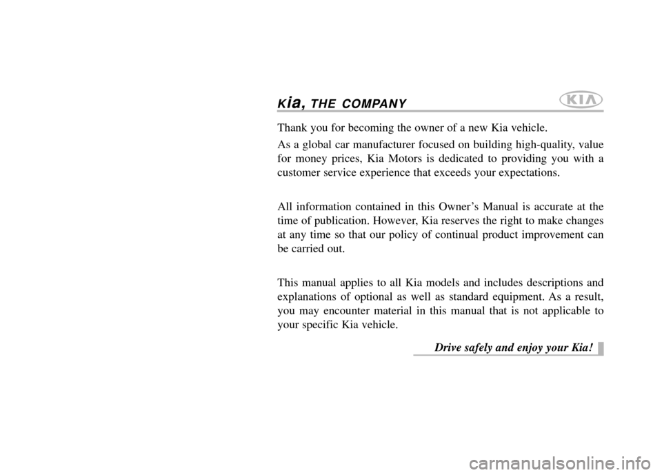 KIA Carens 2012 2.G Owners Manual 