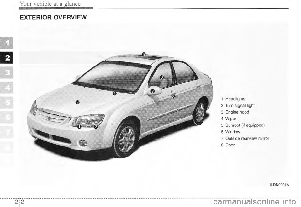 KIA SPECTRA5 2005  Owners Manual 