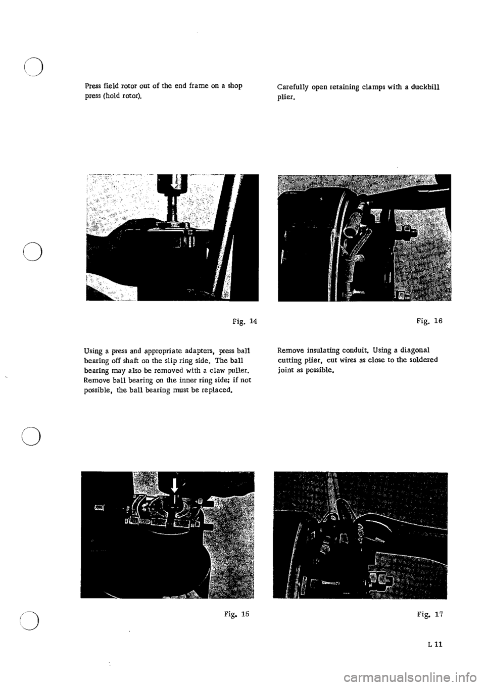 PORSCHE 911 1965 1.G Electrical User Guide 