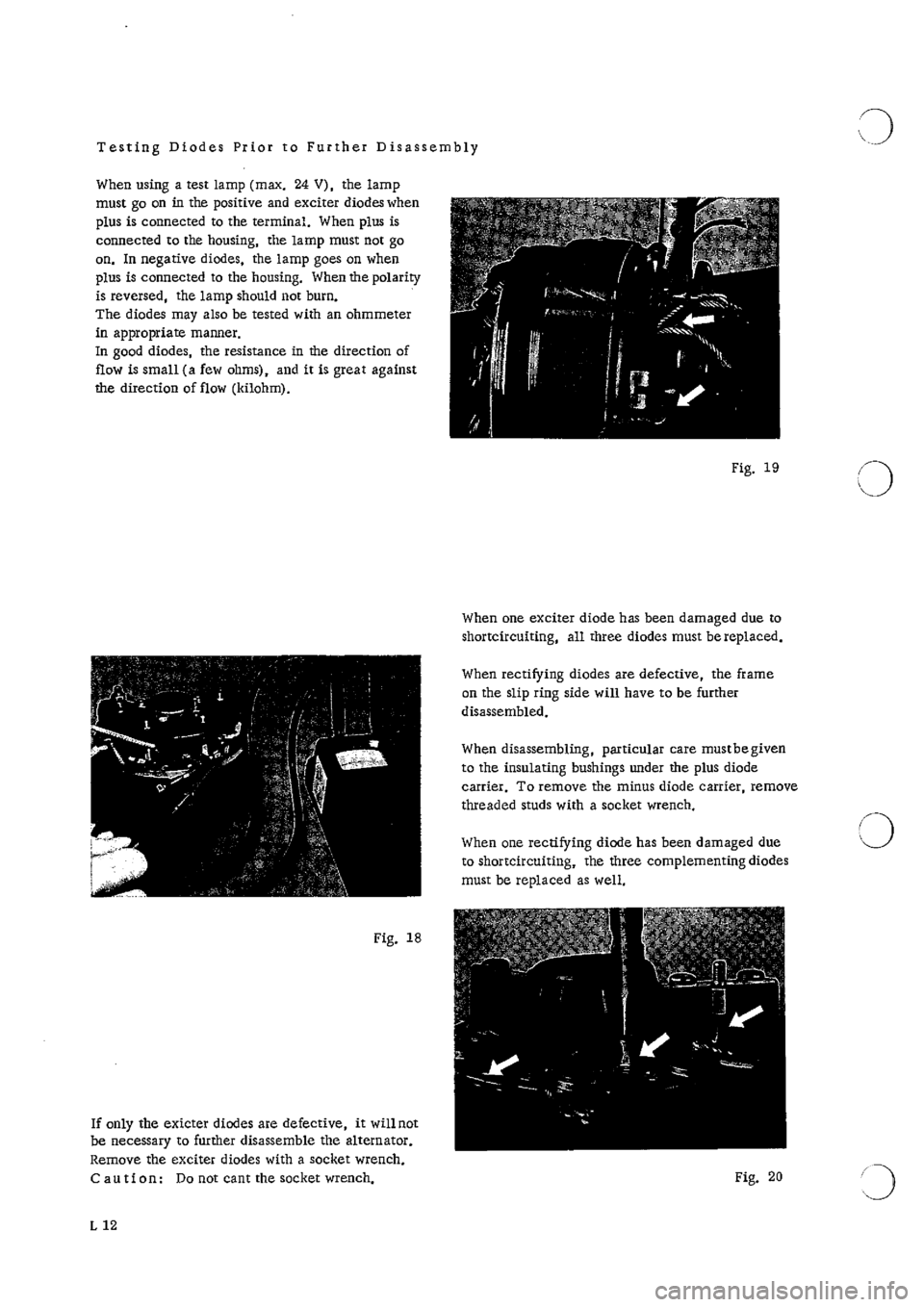 PORSCHE 911 1965 1.G Electrical User Guide 