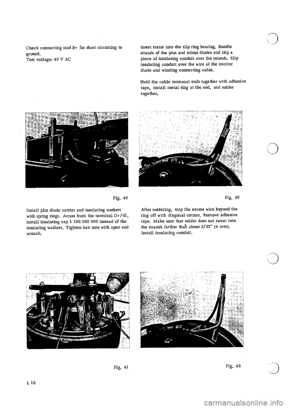 PORSCHE 911 1966 1.G Electrical User Guide 