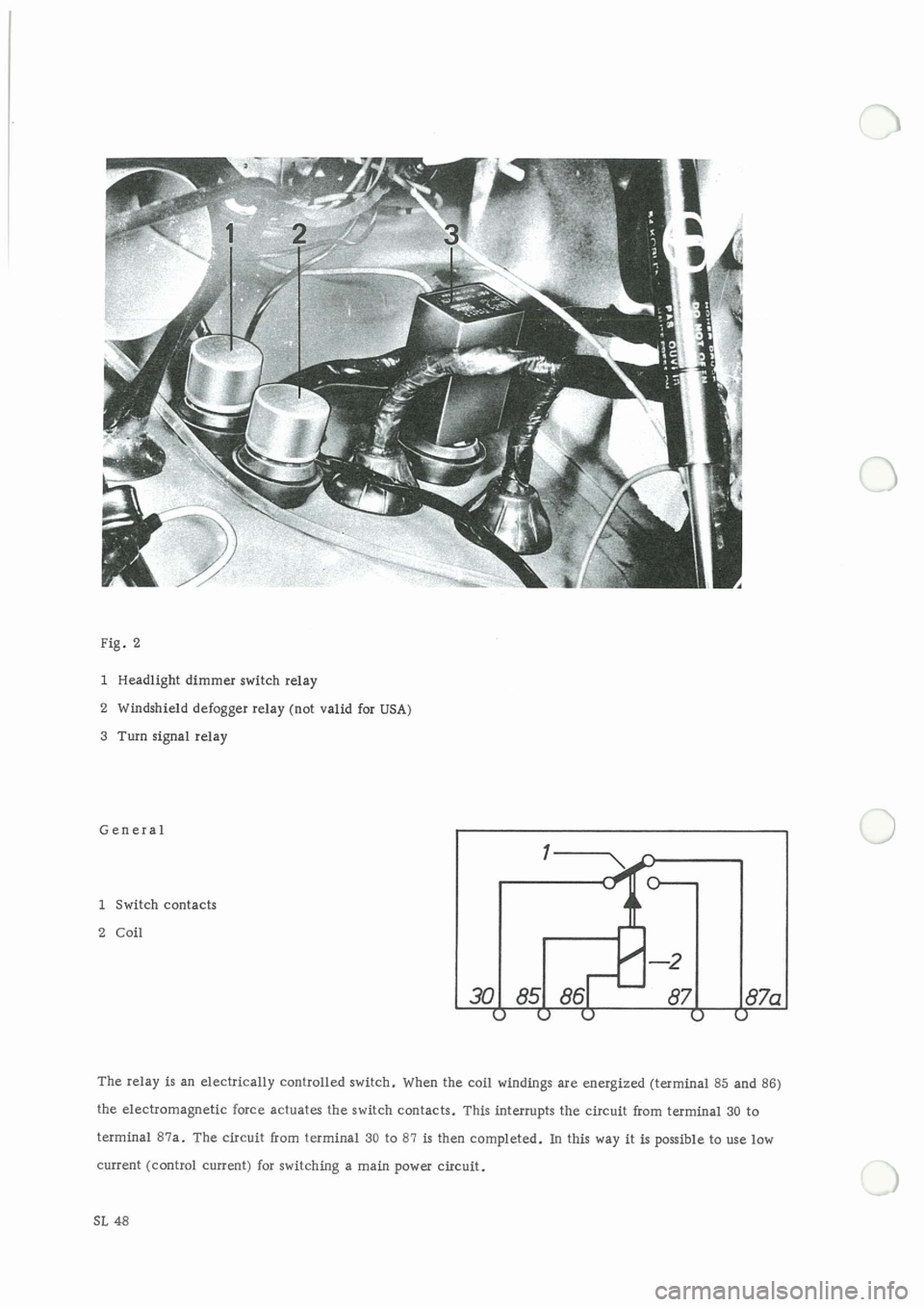 PORSCHE 911 1970 1.G Electrical Diagrams Workshop Manual 