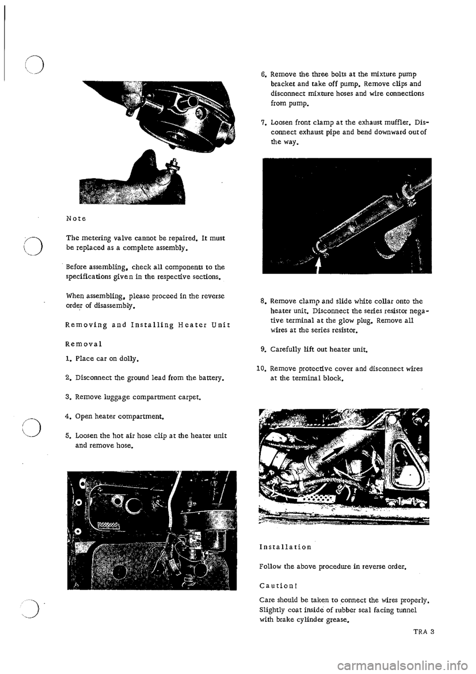 PORSCHE 911 1968 1.G Technical Instruction Workshop Manual 