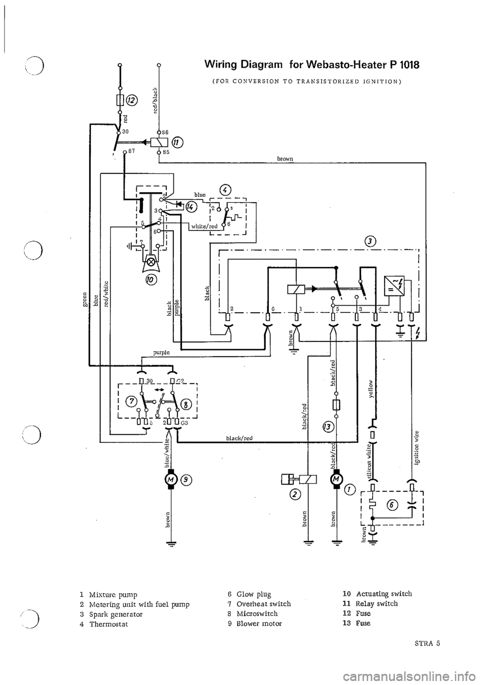 PORSCHE 911 1965 1.G Technical Instruction Service Manual 