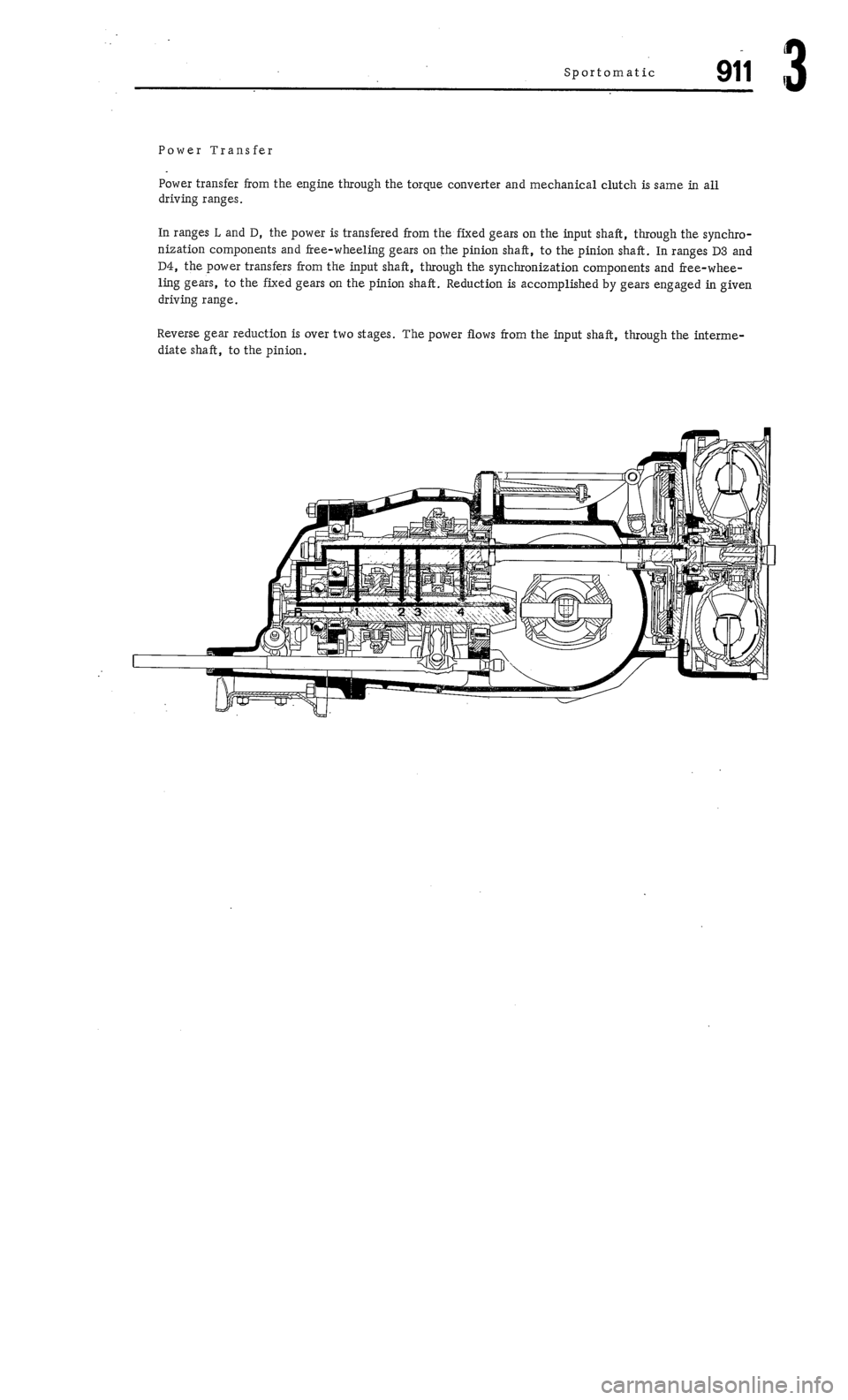 PORSCHE 911 1972 1.G Workshop Manual 3 