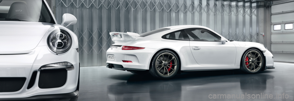 PORSCHE 911 GT3 2013 6.G Information Manual 