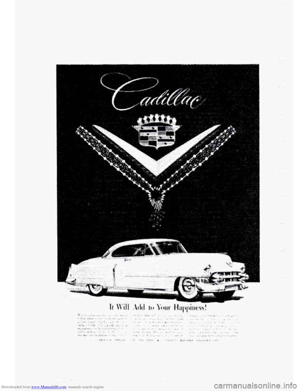 CADILLAC DEVILLE 1995 7.G Owners Manual Downloaded from www.Manualslib.com manuals search engine   