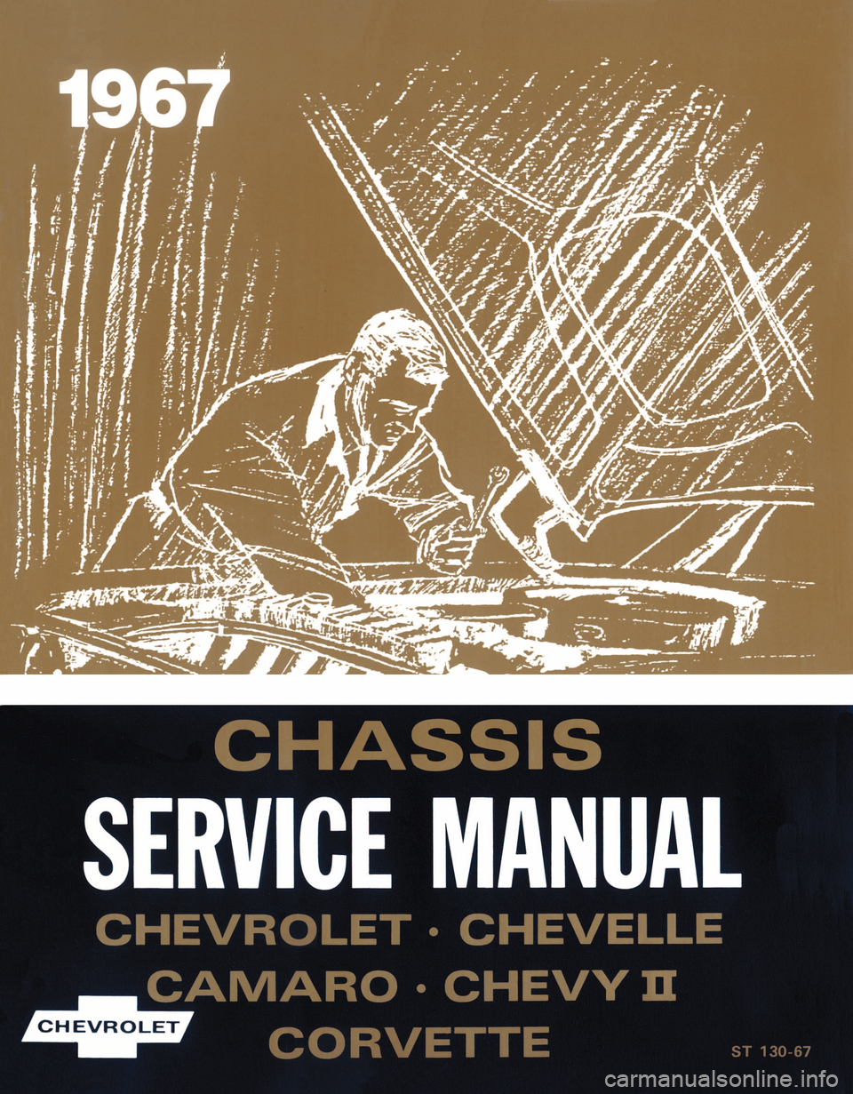 CHEVROLET CAMARO 1967 1.G Chassis Workshop Manual 
