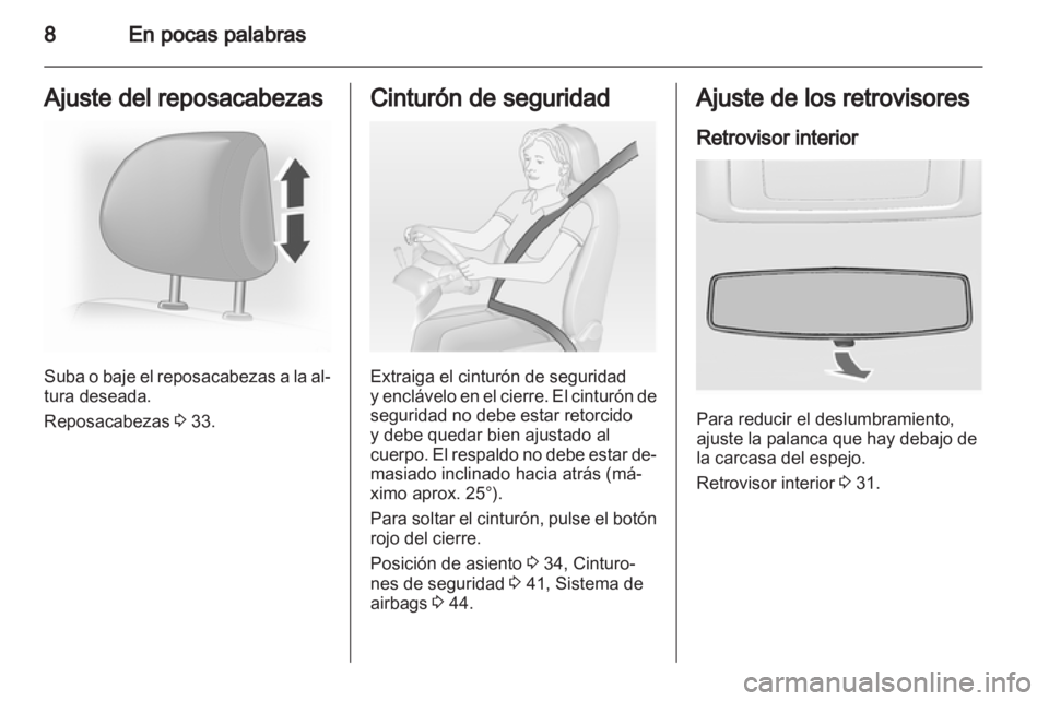 OPEL VIVARO 2012  Manual de Instrucciones (in Spanish) 