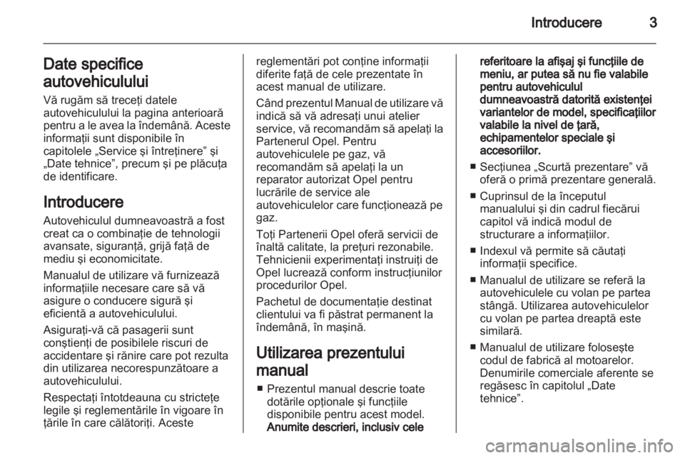 OPEL MOKKA 2013  Manual de utilizare (in Romanian) 