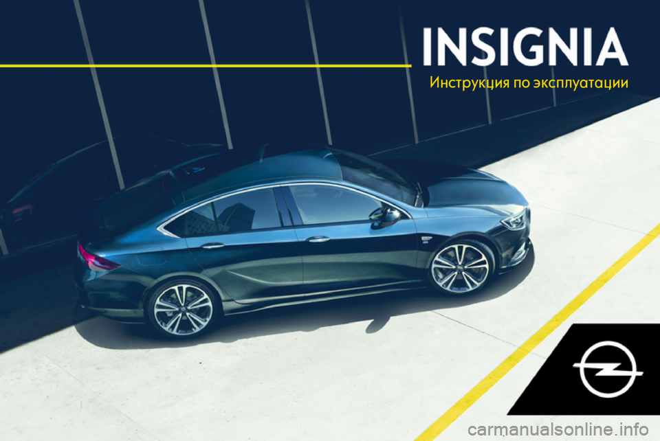 OPEL INSIGNIA BREAK 2019.5  Инструкция по эксплуатации (in Russian) Инструкция по эксплуатации 