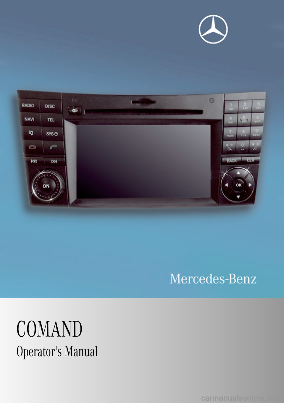 MERCEDES-BENZ GL-Class 2009 X164 Comand Manual 