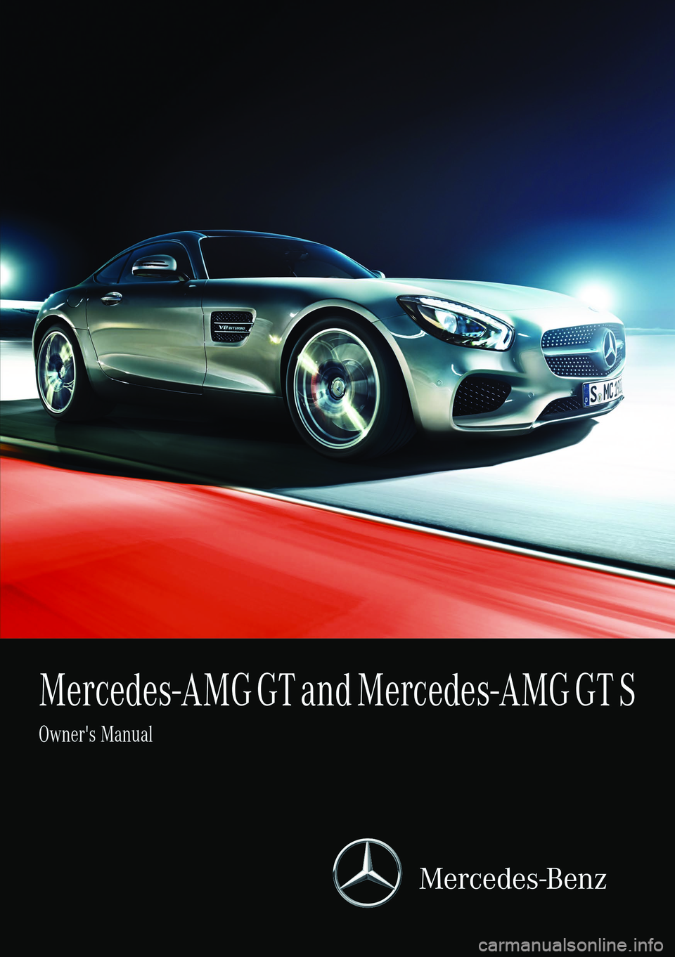 MERCEDES-BENZ AMG GT ROADSTER 2016  Owners Manual 