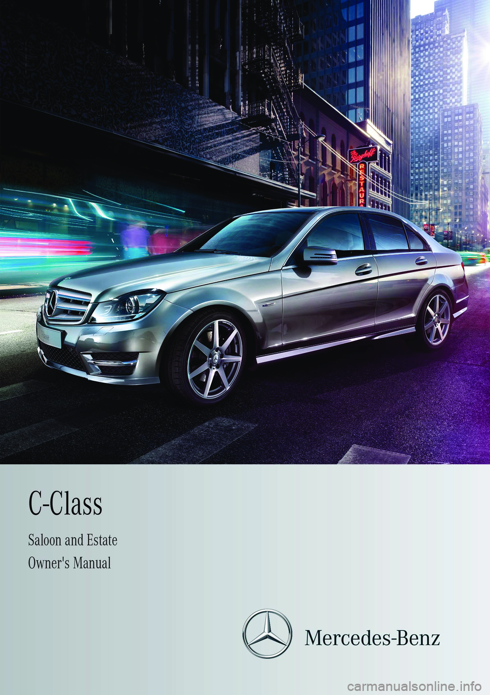 MERCEDES-BENZ C-CLASS SALOON 2011  Owners Manual 