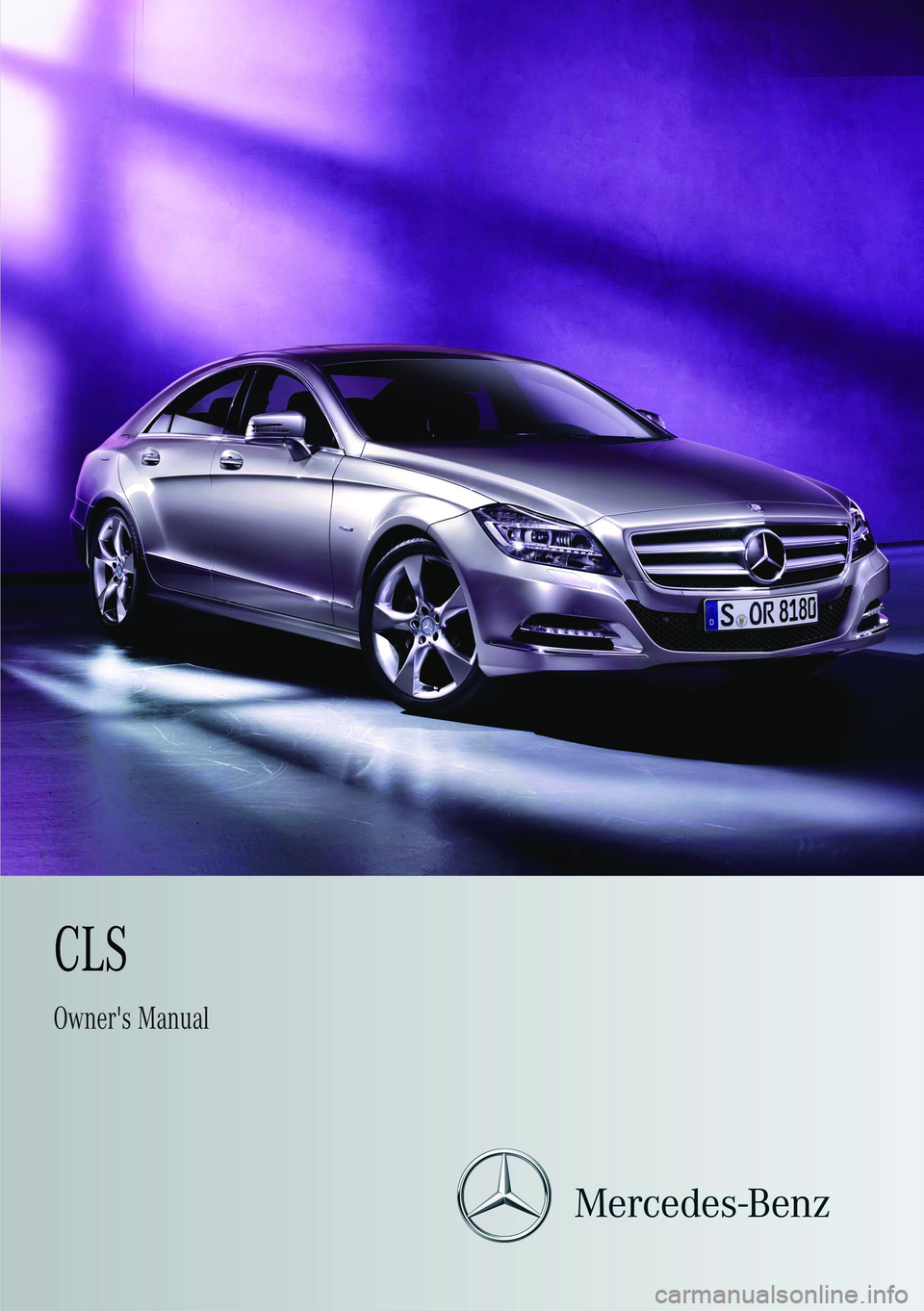 MERCEDES-BENZ CLS COUPE 2011  Owners Manual 