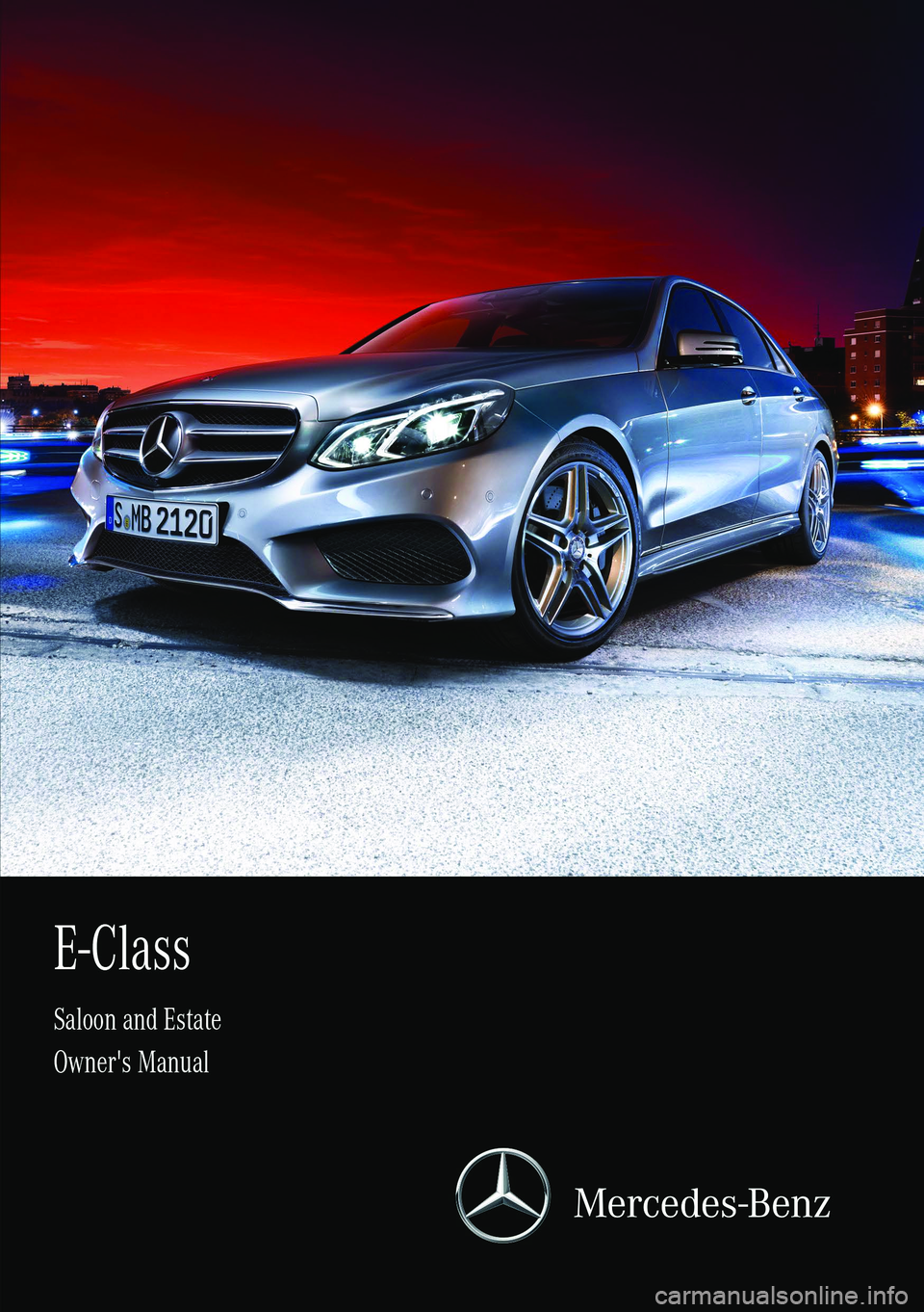 MERCEDES-BENZ E-CLASS SALOON 2015  Owners Manual 