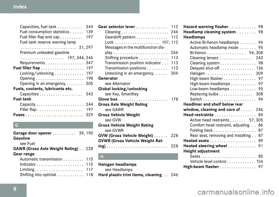 MERCEDES-BENZ CLS 2009  Owners Manual 