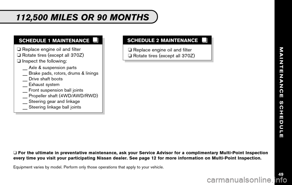 NISSAN VERSA HATCHBACK 2010 1.G Service And Maintenance Guide 