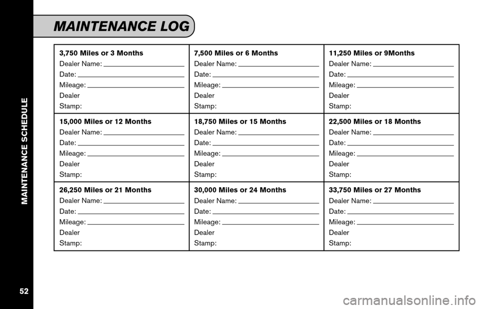 NISSAN CUBE 2011 3.G Service And Maintenance Guide 