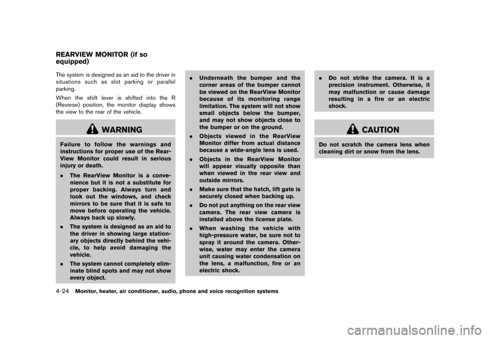 NISSAN QUEST 2015 RE52 / 4.G Owners Manual �������
�> �(�G�L�W� ����� �� �� �0�R�G�H�O� �(���� �@
4-24Monitor, heater, air conditioner, audio, phone and voice recognition systems
GUID-F0606F86-5EEC-4AE2-8DC9-7A3D16A225CET