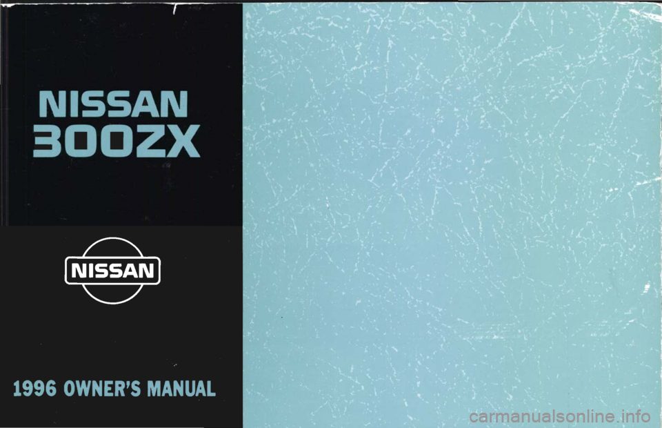 NISSAN 300ZX 1996  Owners Manual 