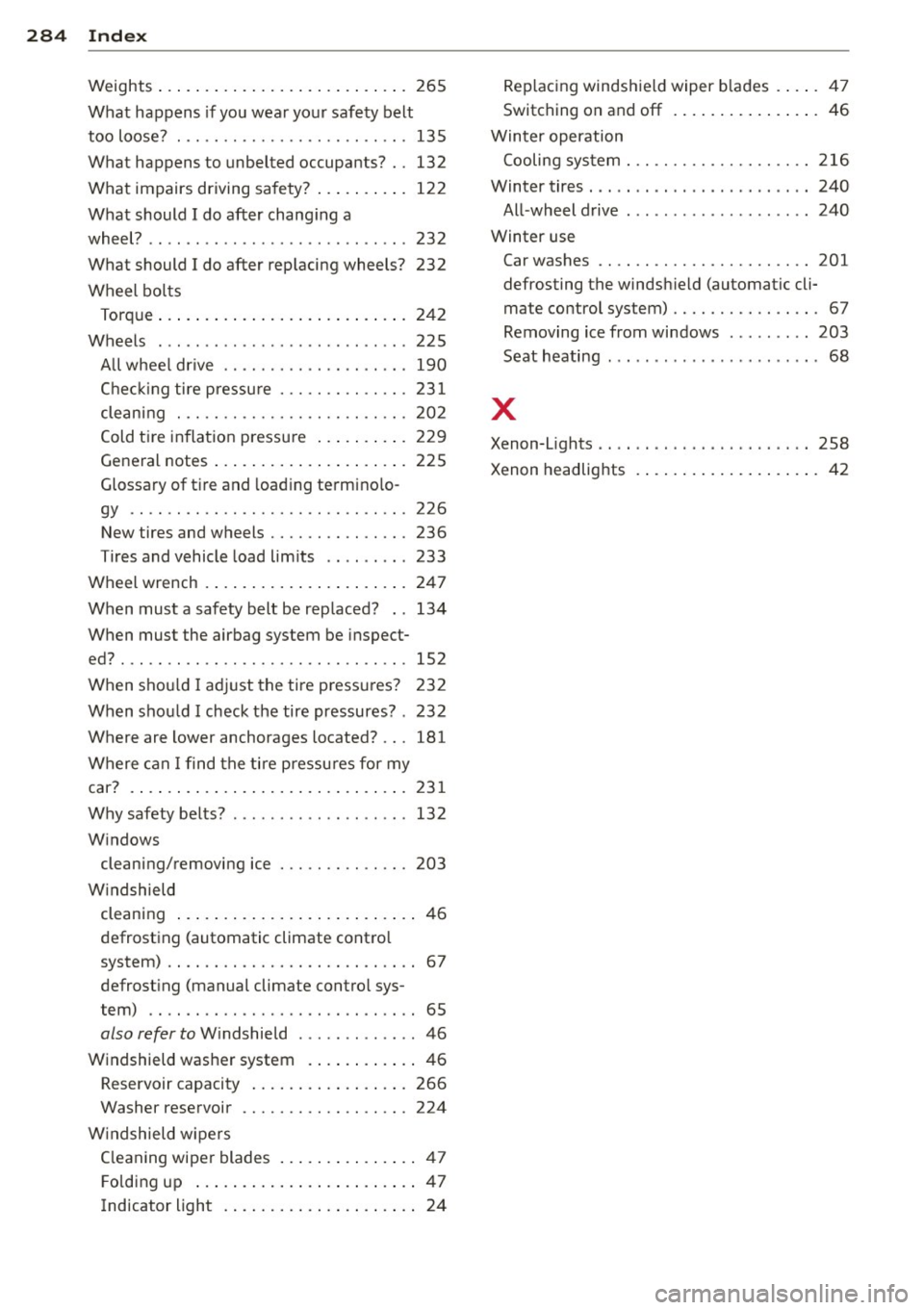 AUDI A3 SEDAN 2015 8V / 3.G Owners Manual 