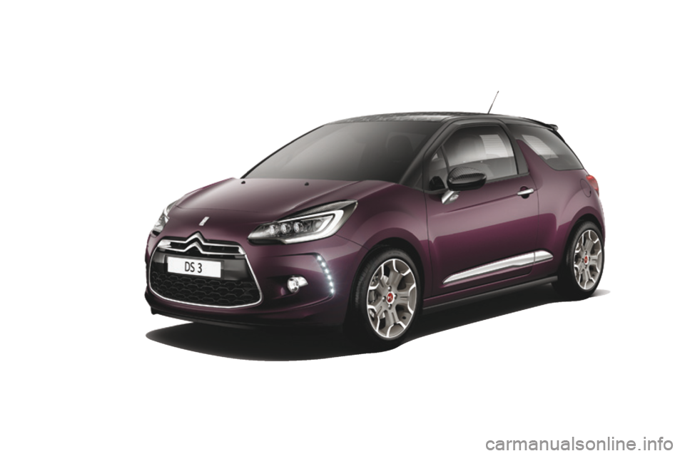 CITROEN DS3 2016  Notices Demploi (in French) 