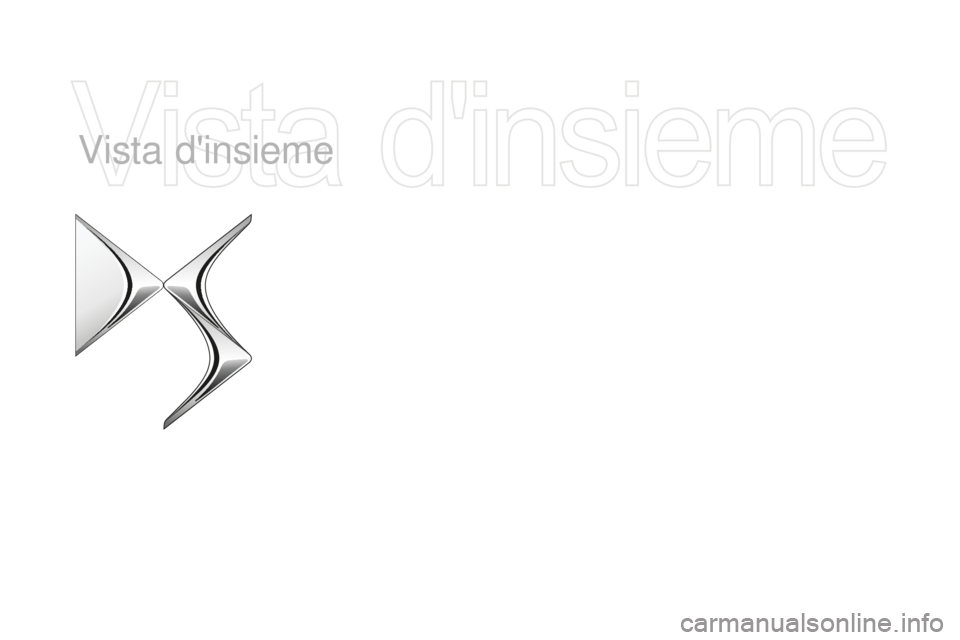 CITROEN DS4 2015  Libretti Di Uso E manutenzione (in Italian) DS4_it_Chap00b_vue-ensemble_ed02-2015
Vista d'insieme 