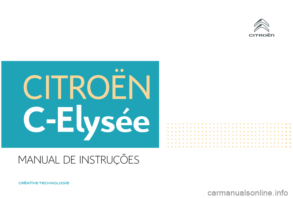 CITROEN C-ELYSÉE 2018  Manual do condutor (in Portuguese) 