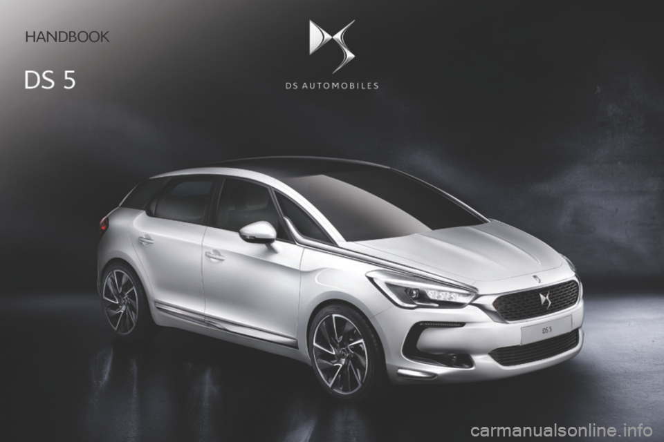 Citroen DS5 RHD 2015.5 1.G Owners Manual Handbook 