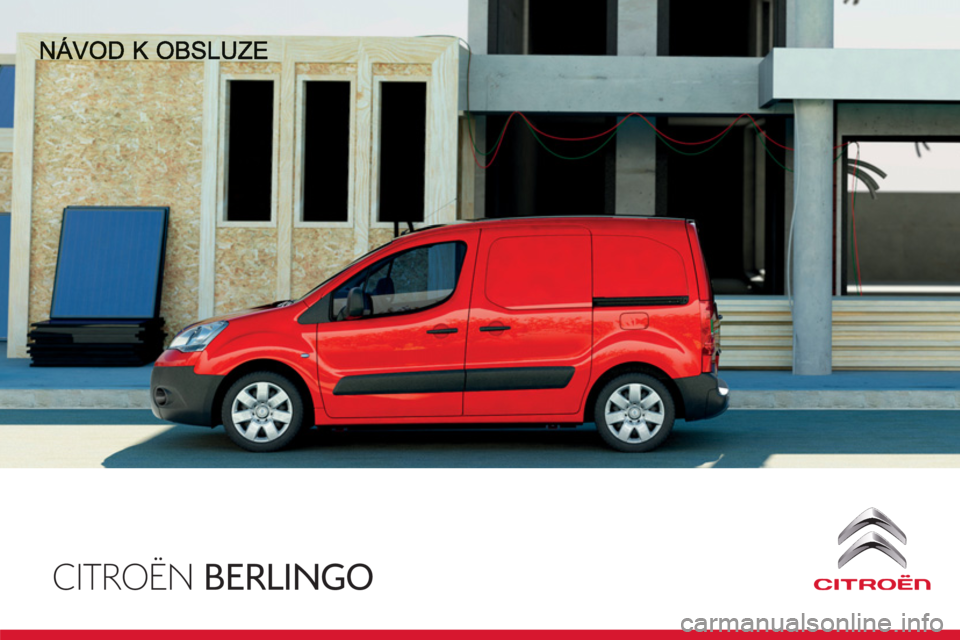 CITROEN BERLINGO ELECTRIC 2015  Návod na použití (in Czech) CITROËNBERLINGO 