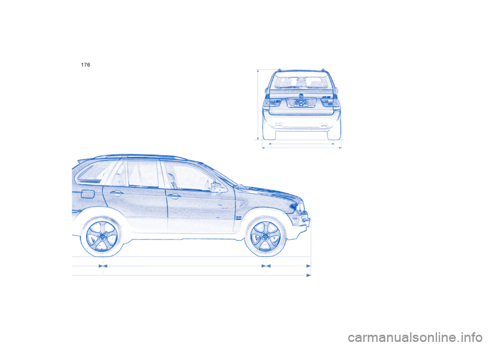 BMW X5 4.8IS 2004 E53 Owners Manual 176n BMW X5 4.8IS 2004 E53 Owners Manual 176n